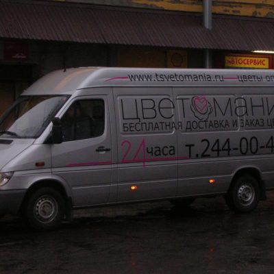 Цветомания . Оформление автобусов