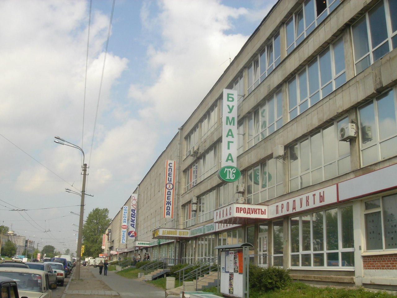 БЦ Седова, 10. Комплексное оформление фасада