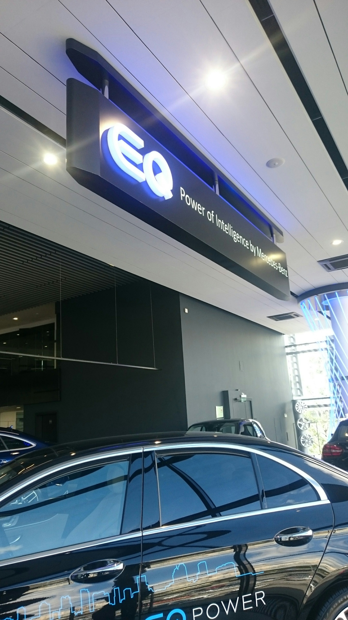 Световой короб Mercedes Benz