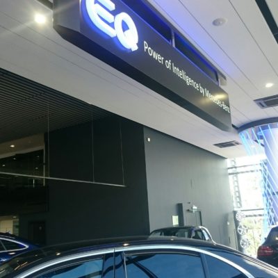 Световой короб Mercedes Benz